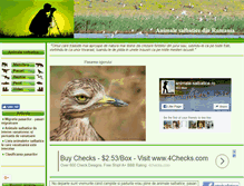 Tablet Screenshot of animale-salbatice.ro